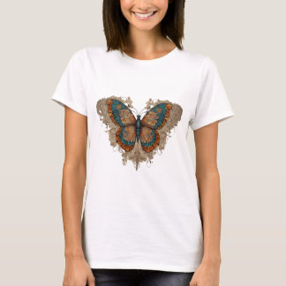Camisetas de mulheres borboletas|