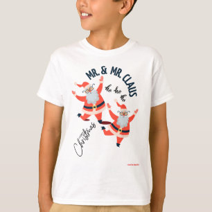 Camisetas de Natal do Sr. e Sra. Claus