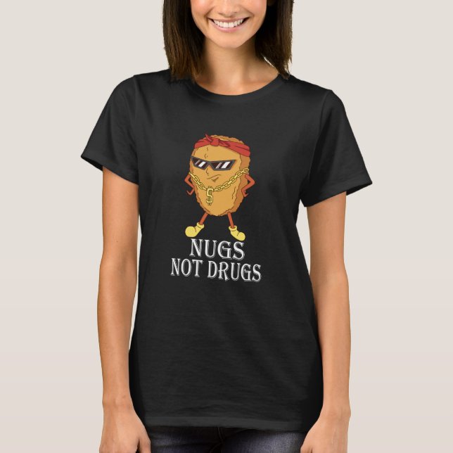 Camisetas de Nuggets de Frango (Frente)