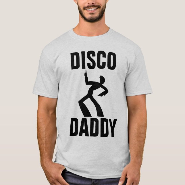 CAMISETAS DE PAI DISCO 1970S PAI (Frente)