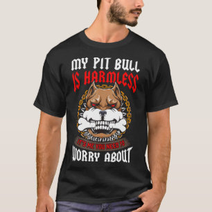 Camisetas de Pai Pitbull para Homens Presentes par