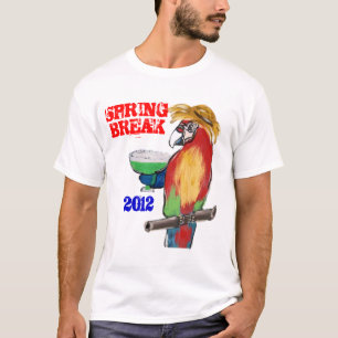 Camisetas de Papagaios de Férias de Primavera