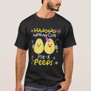 Camisetas de Páscoa para Mulheres Professor de Pré