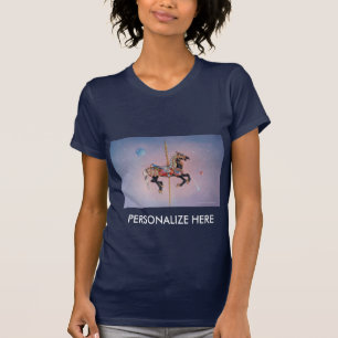 Camisetas de pau femininas - Petaluma Pony Carouse