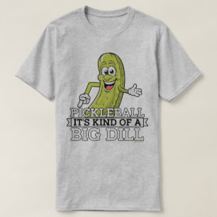 Camisetas de Pickleball para Homens Um Grande Negó