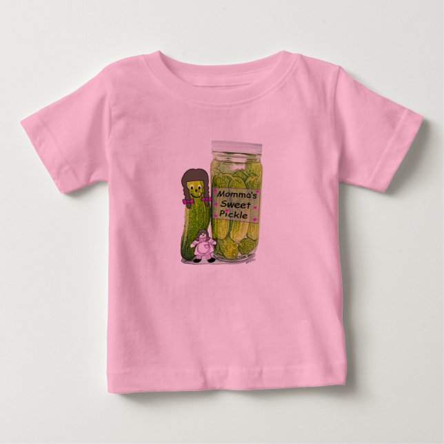 Camisetas de picles doces da mamãe (Frente)