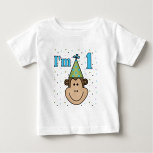 Camisetas de primeiro aniversario de macaco no Par