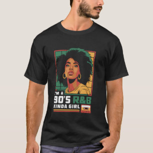 Camisetas de R&B dos anos 90 para mulheres Criadas