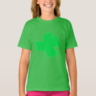 Camisetas de Shamrock verde-claro
