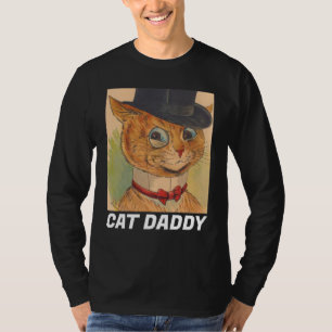 CAMISETAS DE T-SHIRTS DE ARTE DE LOUIS PAI CAT