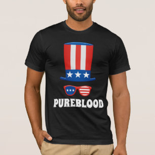 CAMISETAS DE T-SHIRTS DE PATRIOT DE SANGUE