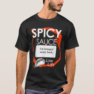 Camisetas de Taco Molho Picante Figurinos de Hallo