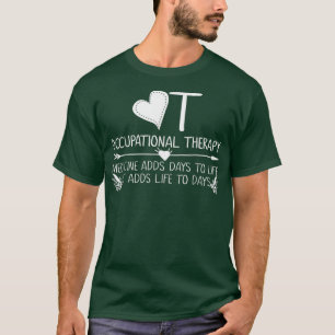Camisetas de Terapêutica Ocupacional T