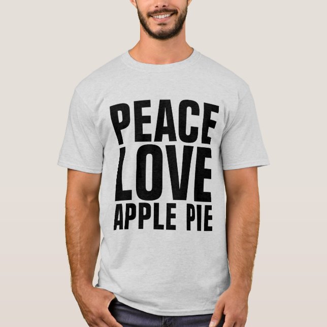Camisetas de Torta de Maçã (Frente)