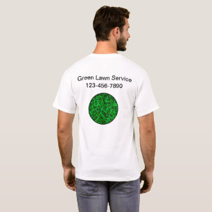 Camisetas de trabalho do logotipo de empresa para 
