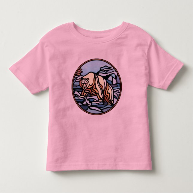 Camisetas de Urso Tribal Toddler Camisetas de Urso (Frente)