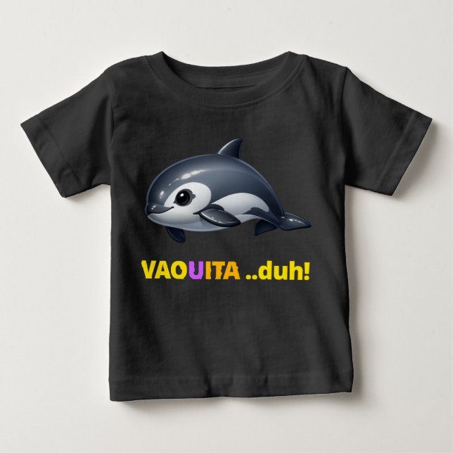 camisetas de vaquita bebê (Frente)
