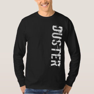 Camisetas de Vert do logotipo do espanador