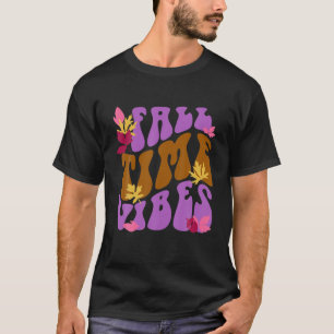 Camisetas De Vibes De Tempo De Queda: Queda De Gro