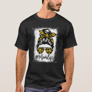 Camisetas De Vida De Girassol Branqueado Para Mamã