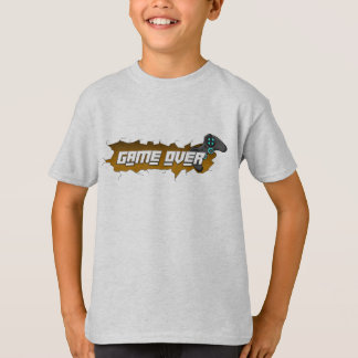 Camisetas de Video Juegos para niños - Game Over