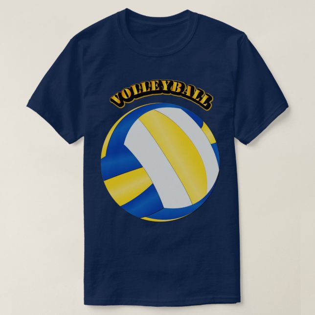 camisetas de voleibol (Frente do Design)