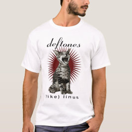 Camisetas Deftones Like Linus Cat