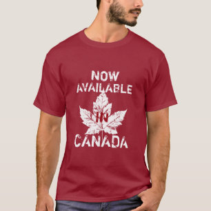 Camisetas do Canadá Camisas engraçadas de lembranç