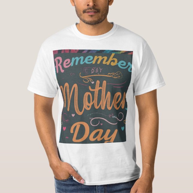 camisetas do dia da mãe (Frente)