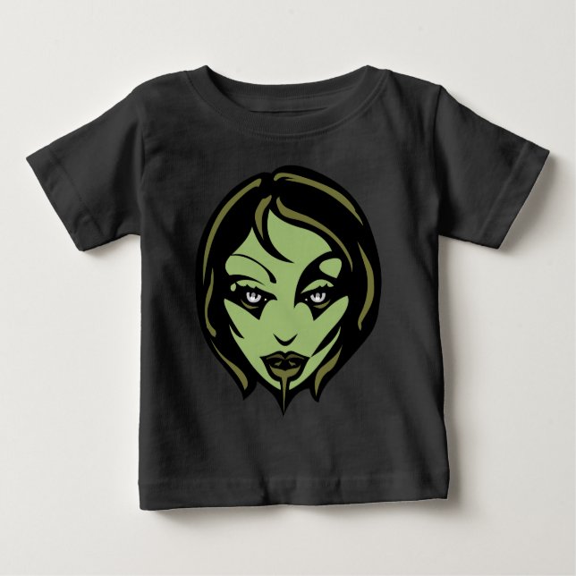 Camisetas do Dia das Bruxas Zombie Kid's (Frente)