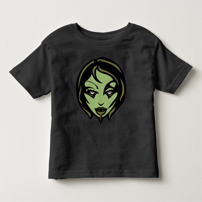 Camisetas do Dia das Bruxas Zombie Kid's (Frente)