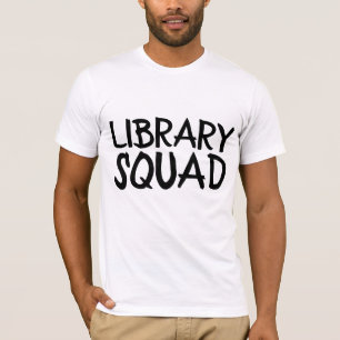 CAMISETAS DO ESQUADRÃO DE BIBLIOTECÁRIOS DA BIBLIO