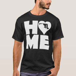 Camisetas do Estado do Coração de Maryland