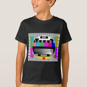 Camisetas do geek, TESTE PADRÃO de TESTE da VERS