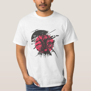 Camisetas do Guerreiro do Sol Vermelho