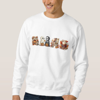 Camisetas do Halloween para Amigos Fantasmas Unise