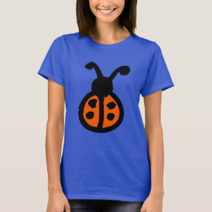 camisetas do inseto da senhora do doodle