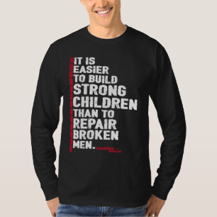 Camisetas do Mês da História Negra Citação de Fred