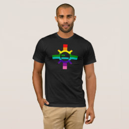 Camisetas do orgulho do arco-íris LGBTQ de Sparko
