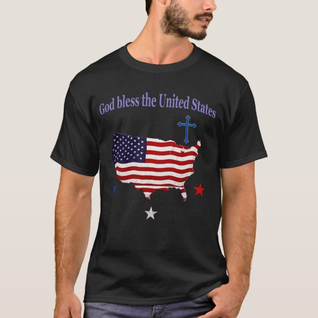 Camisetas do quarto de julho (Frente)