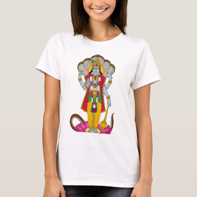 Camisetas do Senhor Vishnu (Frente)