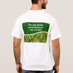 Camisetas do Serviço de Letra