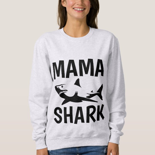 Camisetas e camisetas da MAMA SHARK (Frente)