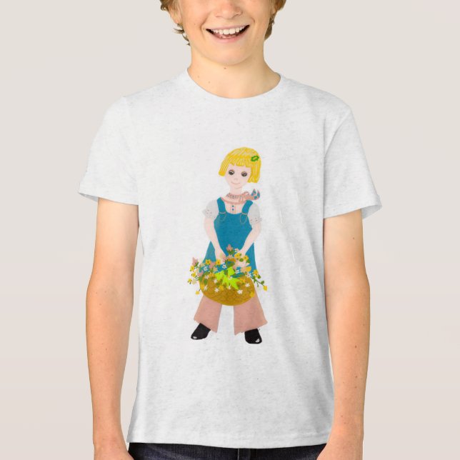 Camisetas e camisetas para garotas (Frente)