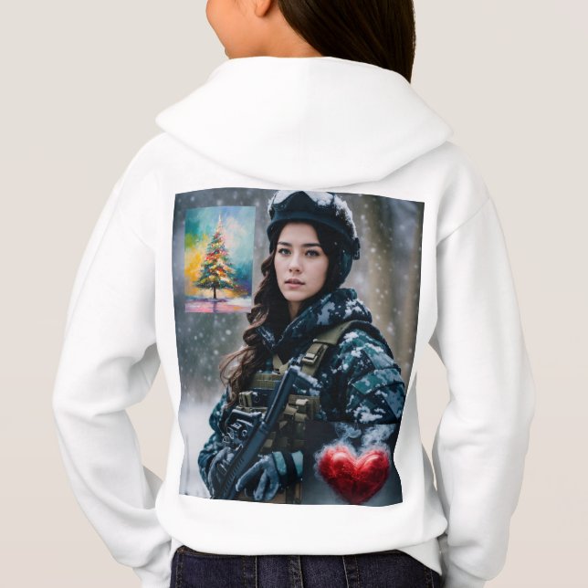 "Camisetas e camisetas para raparigas" - Na moda e (Verso)