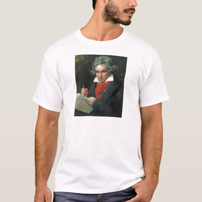 Camisetas e Colecionáveis de Beethoven de Presente (Frente)