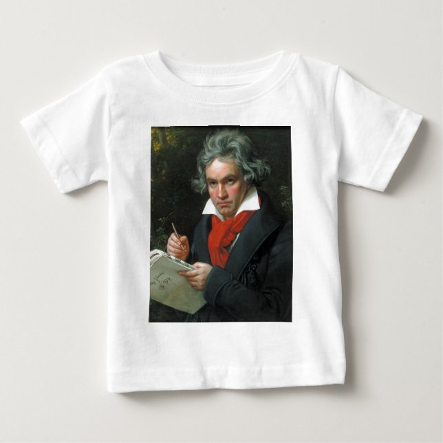 Camisetas e Colecionáveis de Beethoven de Presente (Frente)