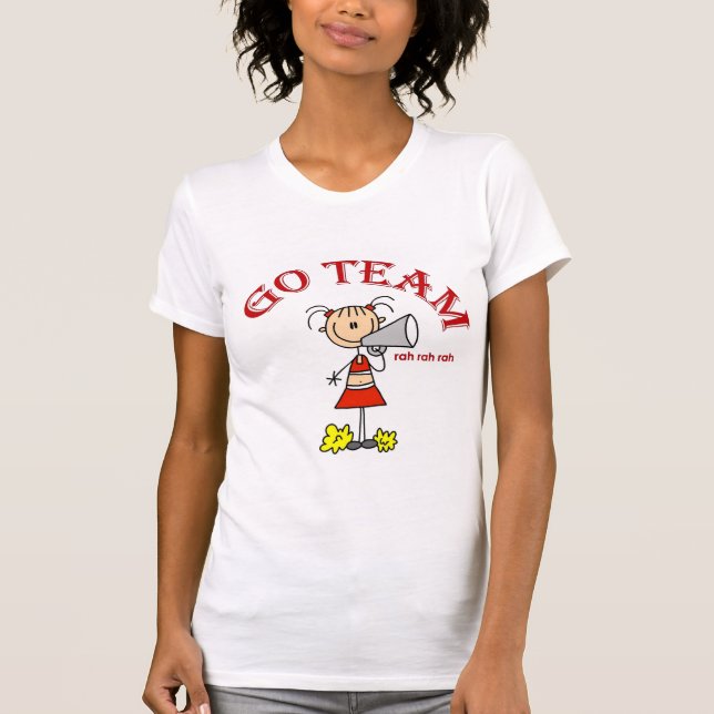 Camisetas e Presentes da Equipe de Cheerleader (Frente)