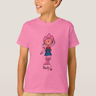 Camisetas e Presentes da Vaqueira em Formato de Bo