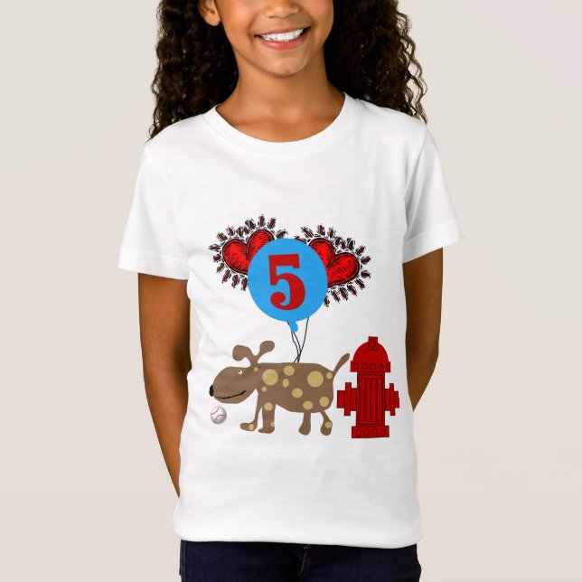 Camisetas e presentes de 5 de Cão (Frente)